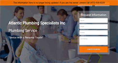 Desktop Screenshot of plumbingserviceberlin.com